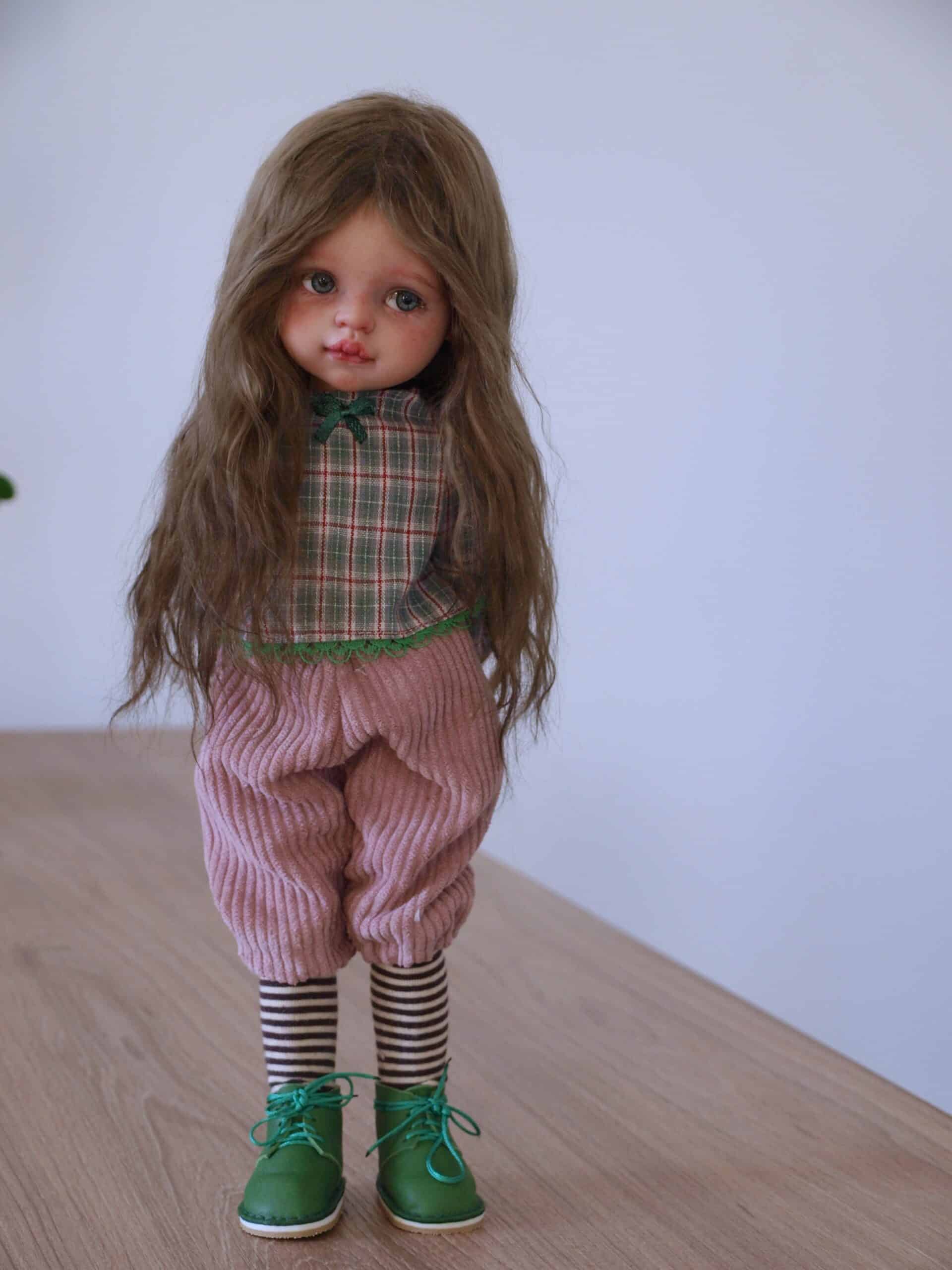 custom paola reina doll cozy winter look ooak