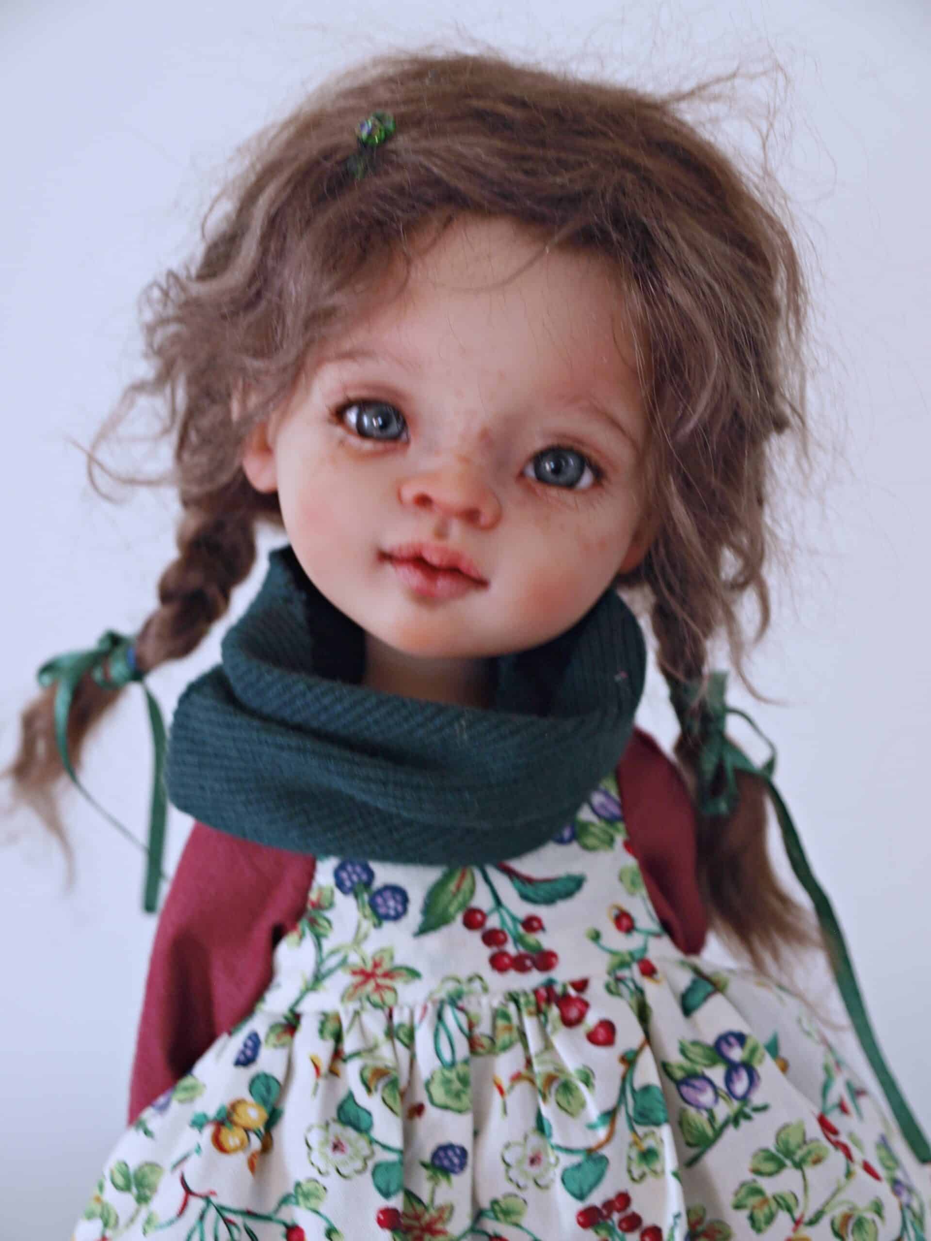 custom paola reina doll soft expression