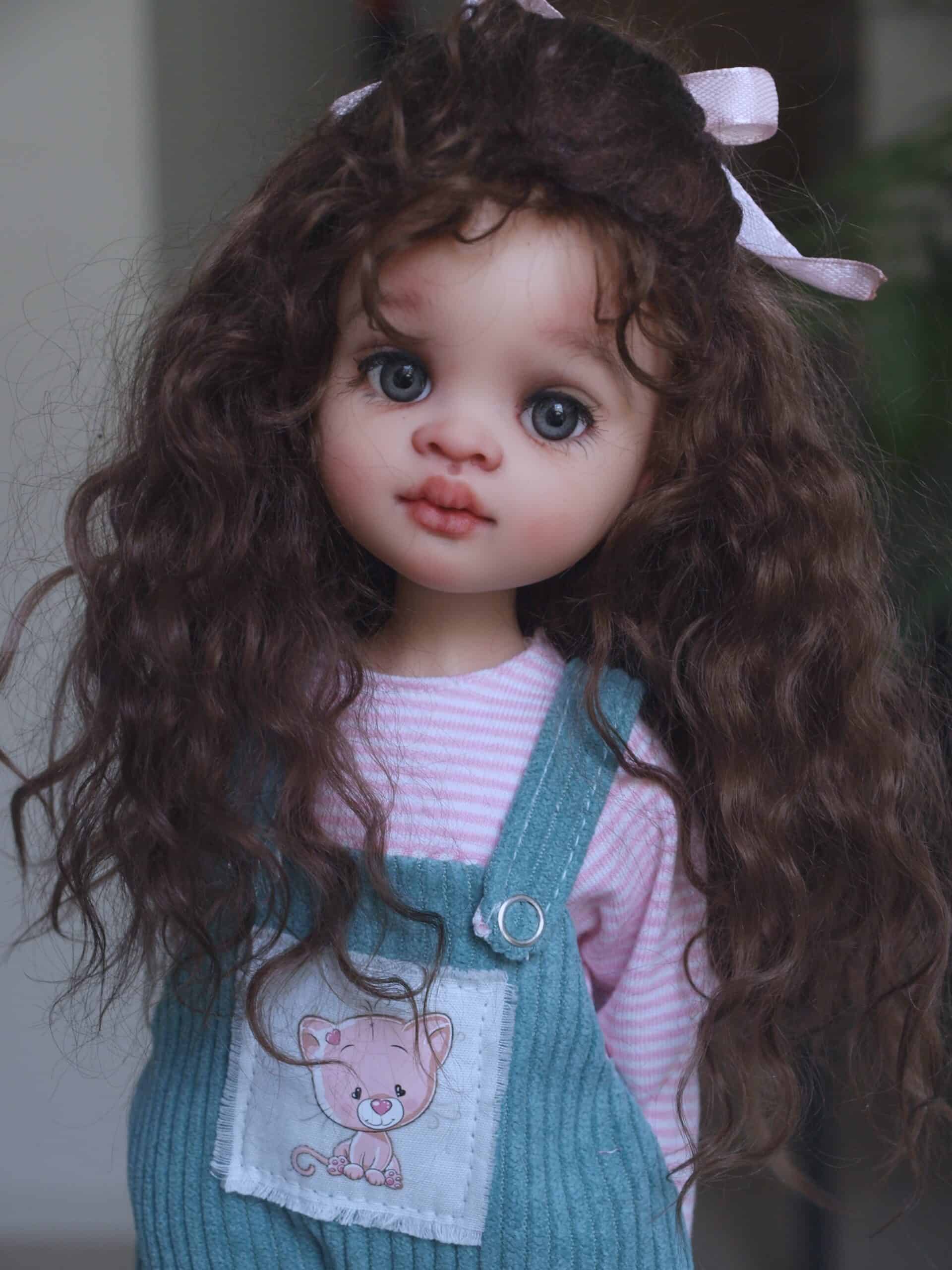 handmade paola reina doll charming look ooak